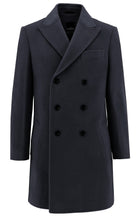 Load image into Gallery viewer, DANIEL HECHTER CLARK NAVY OVERCOAT 70% wool