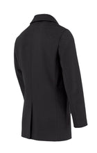 Load image into Gallery viewer, DANIEL HECHTER CARVELL BLACK CLOAK OVERCOAT wool blend