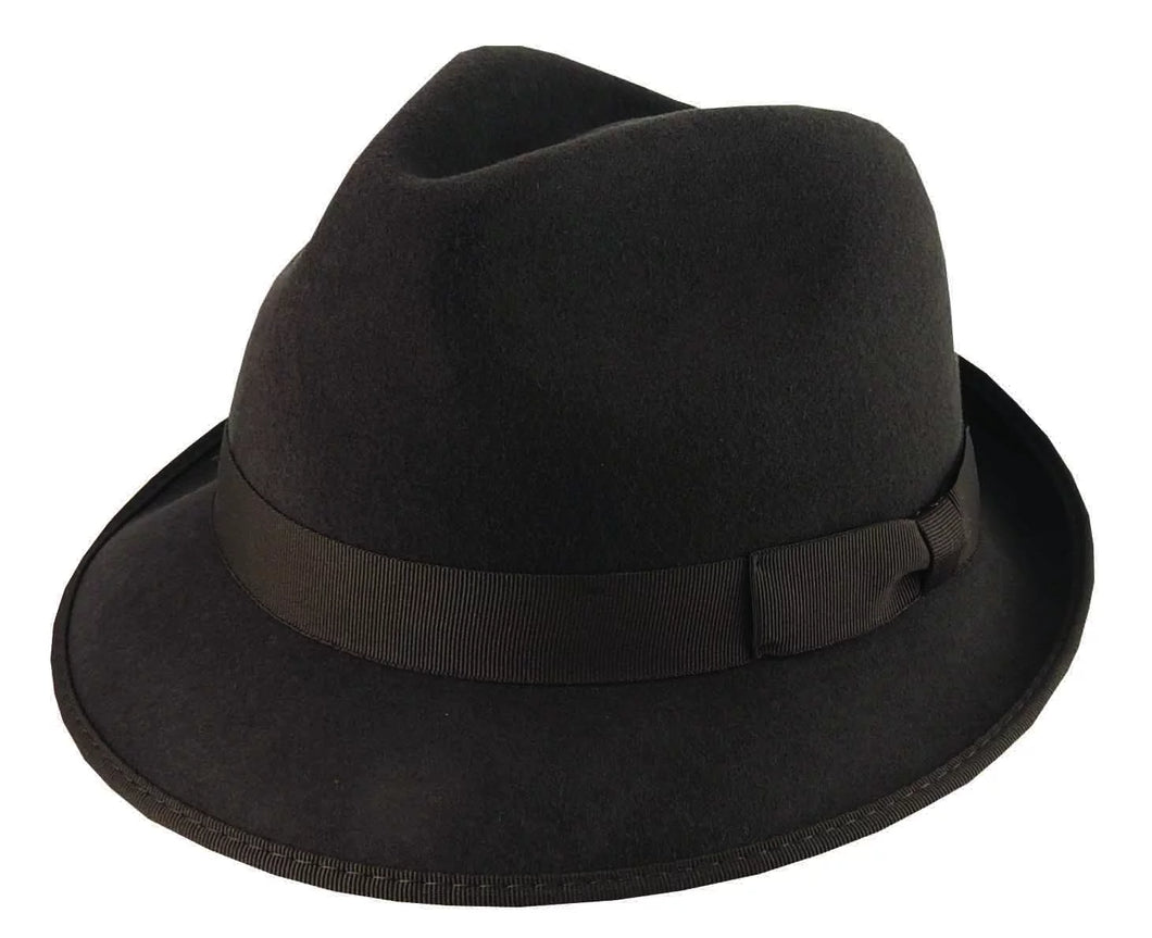 Angus – WOOL FELT HAT BLACK