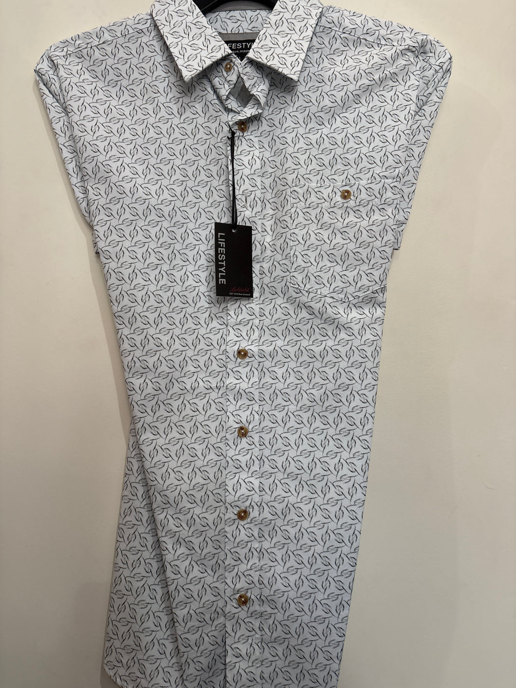 LICHFIELD LIFESTYLE SHIRT short-sleeve PP9509-87