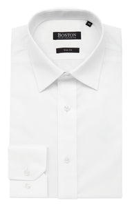 BOSTON WHITE 5WT LIBERTY BUSINESS SHIRT 10 slim fit