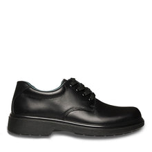 Load image into Gallery viewer, Daytona Black Leather School shoe for boys and girls
