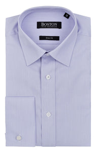 BOSTON MAUVE 5WT LIBERTY BUSINESS SHIRT SLIM FIT LONG/TALL