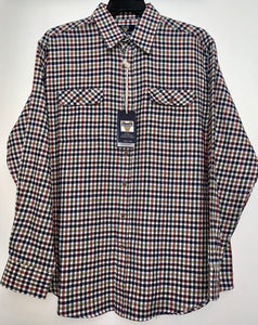 Vonnella Long Sleeve Plain Brushed Shirt DD6538-34