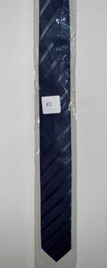 TIE, MARINE STRIPES, 100% SILK