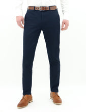 Load image into Gallery viewer, DANIEL HECHTER SLIM CHINO NAVY
