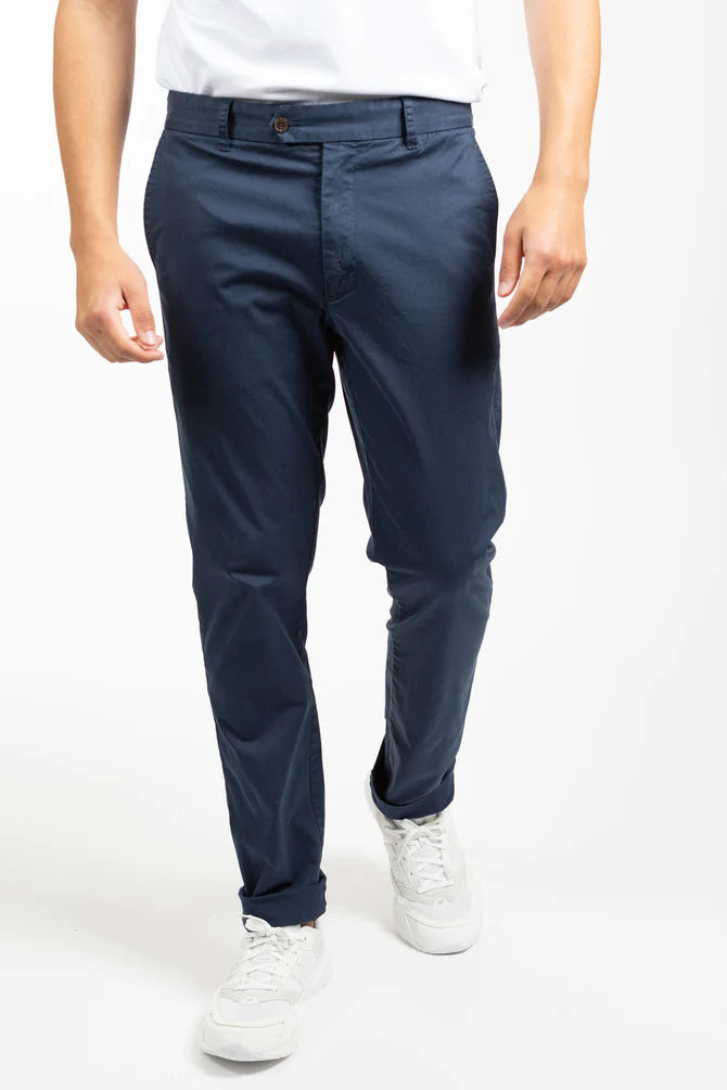 JAMES HARPER NAVY CHINO