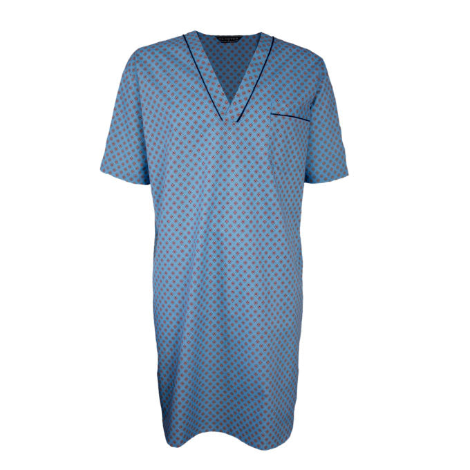 CONTARE COUNTRY BLUE PRINT NIGHTSHIRT