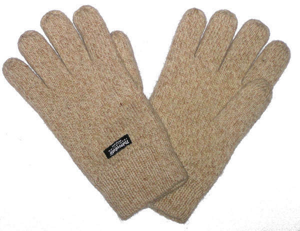 Thinsulate Lined Thermal Gloves (40g 3M) Beige unisex